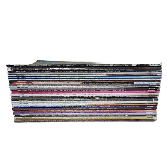 Dance Magazine Lot of 36 Choreography Ballet Jazz Broadway Costume 2021 to 2024 - Picture 4 of 16